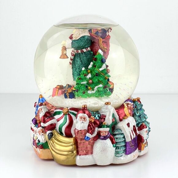 Vintage Christopher Radko Santa Ltd Ed‎ Snow Globe Musical - Picture 7 of 11
